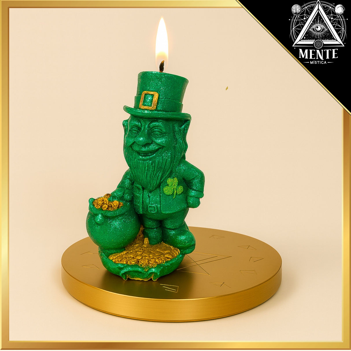 Vela Leprechaun – Para Atraer Fortuna, Suerte y Nuevas Oportunidades