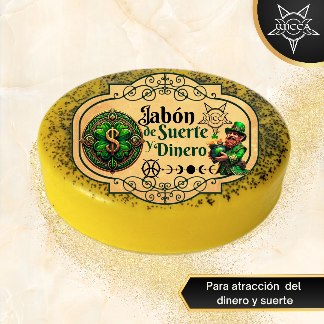Jabón de Dinero Y Suerte - Atrae Prosperidad y Abundancia
