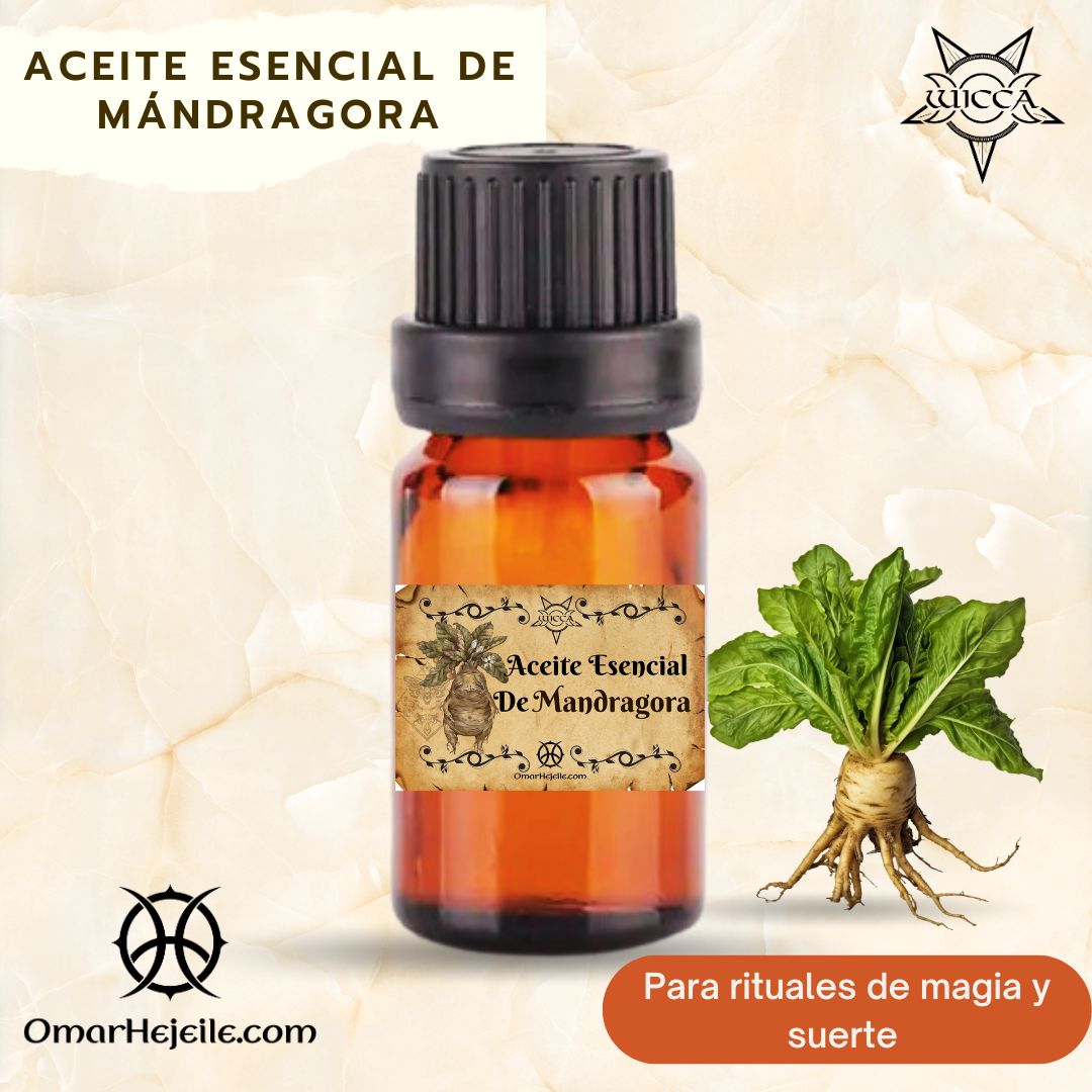 Aceite   Esencial Sagrada De Mándragora