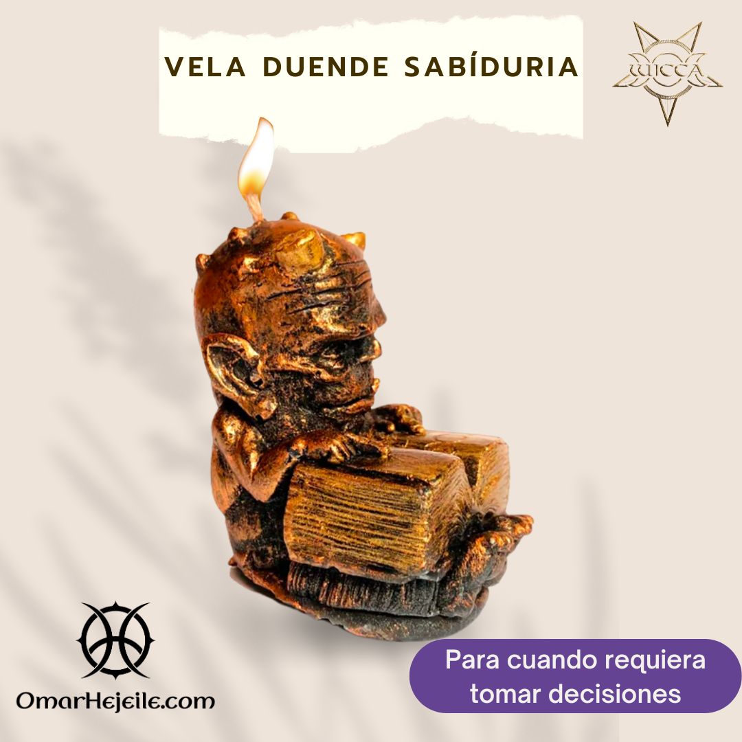 Vela duende de la sabiduría