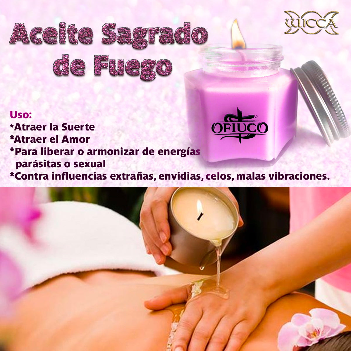 Aceite Sagrado de Fuego - Vela de la Salud  4